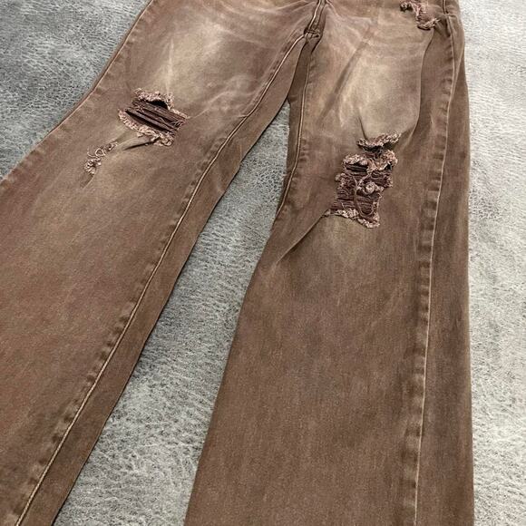 Distressed slim distressed pants - Picture 4 of 7